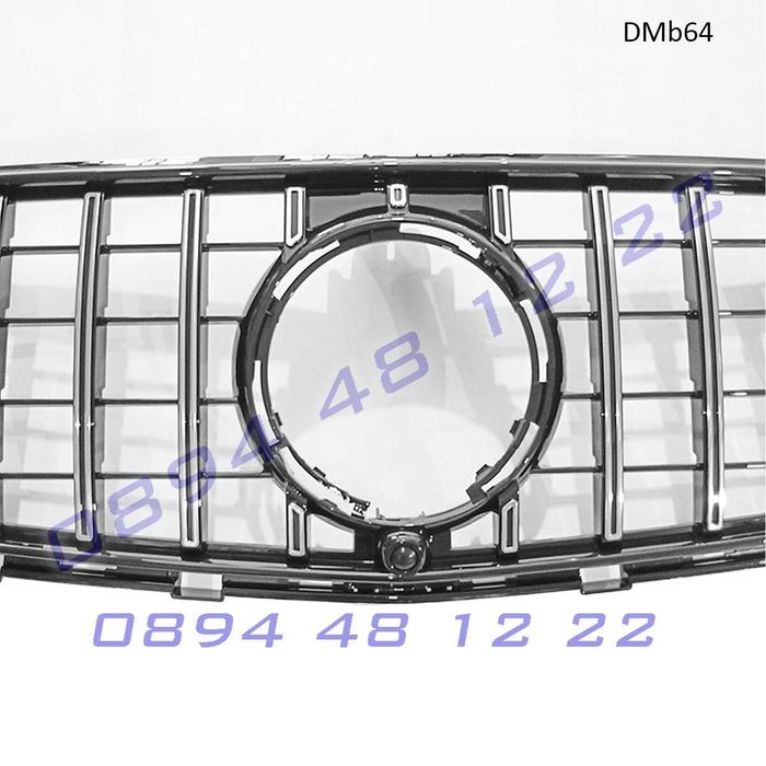 Предна решетка GT 2023 г. Mercedes-Benz GLC X254 мерцедес вертикална