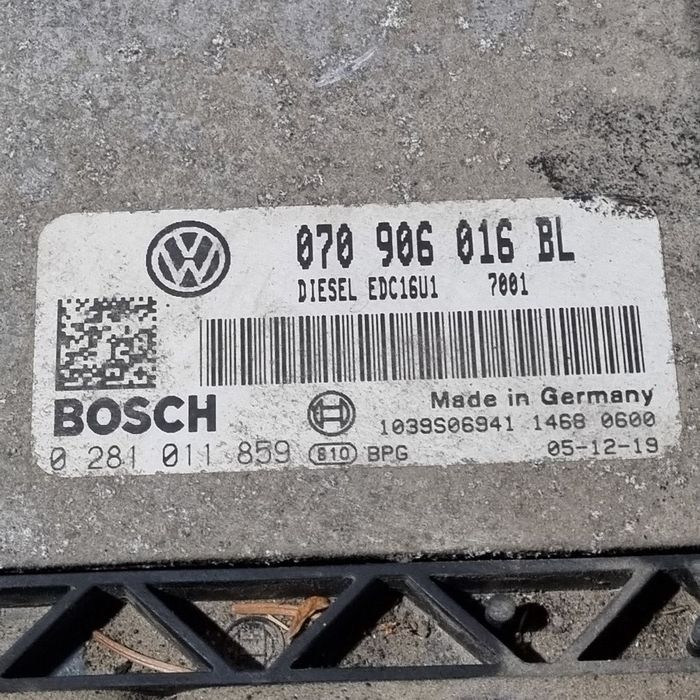 Calculator motor Volkswagen Touareg 7L 2.5 TDI 2003 - 2006 174CP Automata BAC (1460) ...