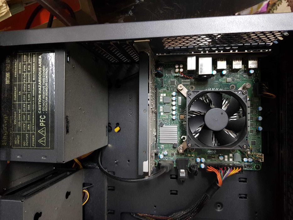 KIT Placa de baza + Procesor AMD Ryzen 4700S + 16 GDDR6 sau Sistem PC Complet SSD 256 GB Placa Video AMD RX550 2 GB / NVIDIA GEFORCE GTX 1060 3GB