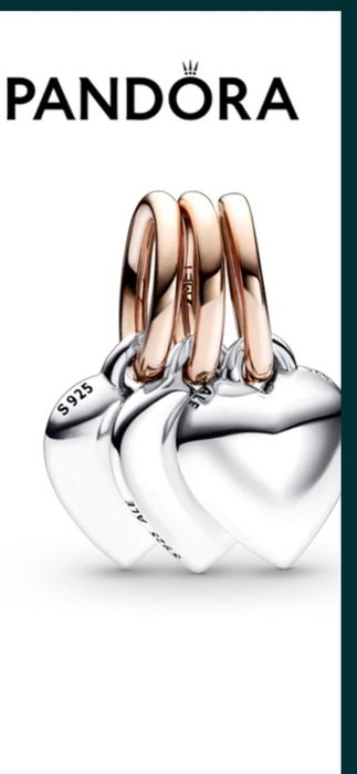Charm-uri PANDORA, Argint 925, 8 modele, transport gratuit prin posta