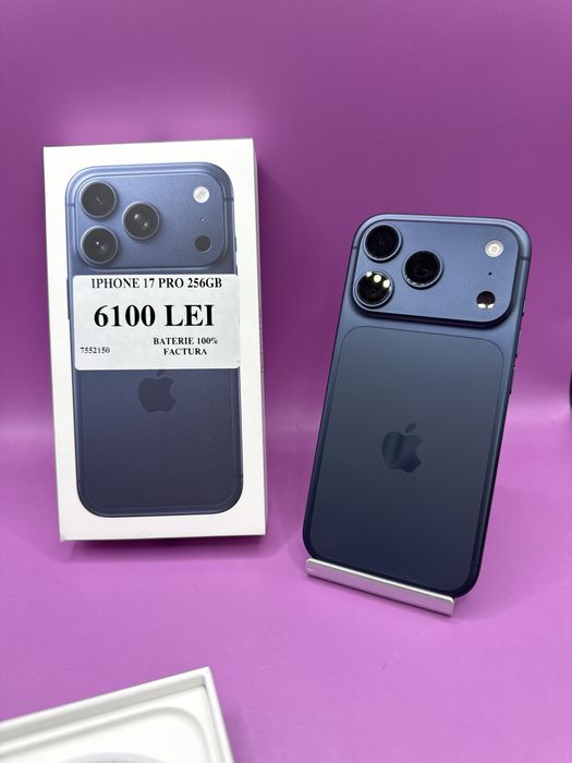 Iphone 17 Pro 256gb Factura •Matei Amanet Crangasi•75521