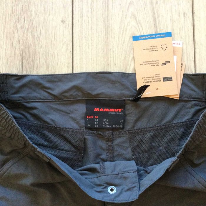 НОВИ сиви къси панталони / бермуди MAMMUT размер 52 / L от Германия