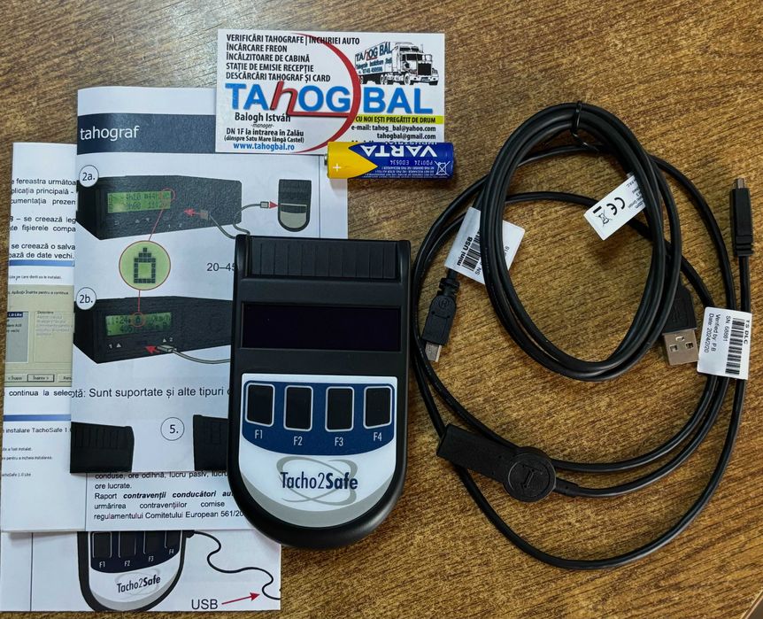 Tacho2Safe 2025 – Compatibil Smart Tachograph generația 2