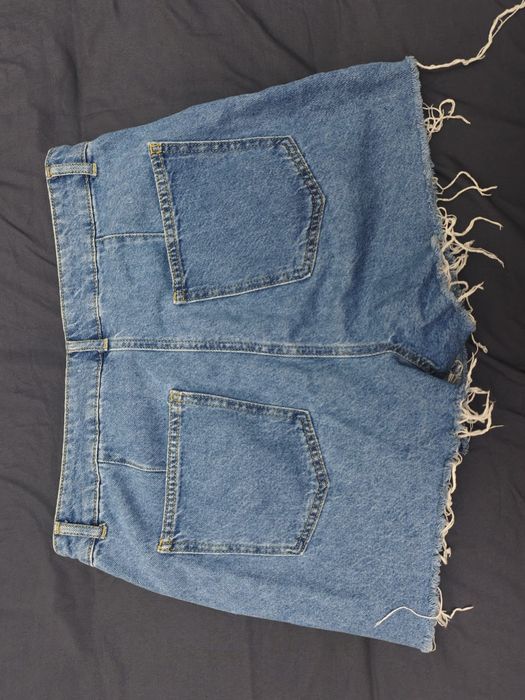 Юбка шорты джинсовая