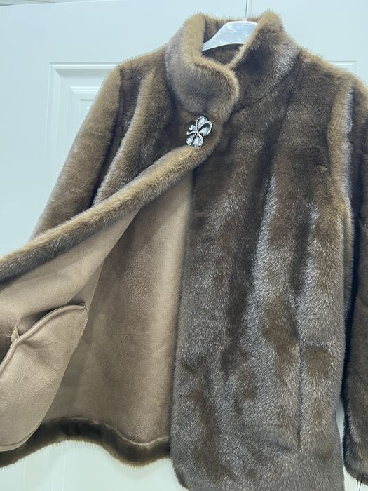 Элегантная эко шуба