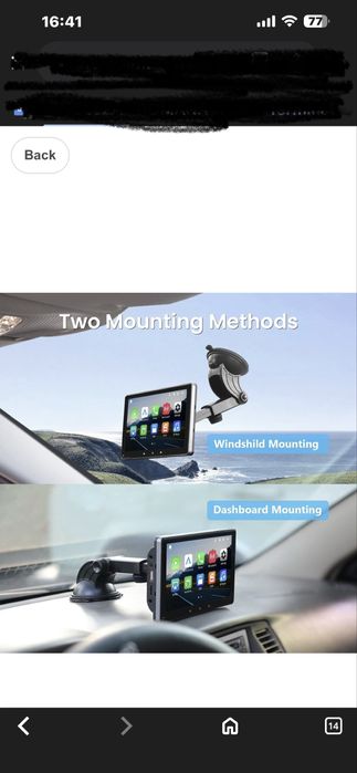 Navigatie auto portabila EONON E-20