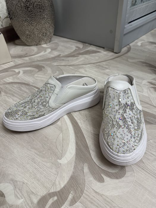 Лодочки, туфли, лоферы, макасины, сабо мюли джинсовые