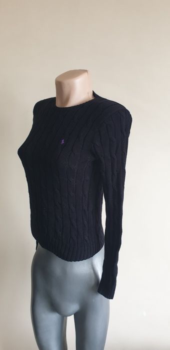 POLO Ralph Lauren Cable Pima Cotton / S НОВО! ОРИГИНАЛ! Дамски Пуловер