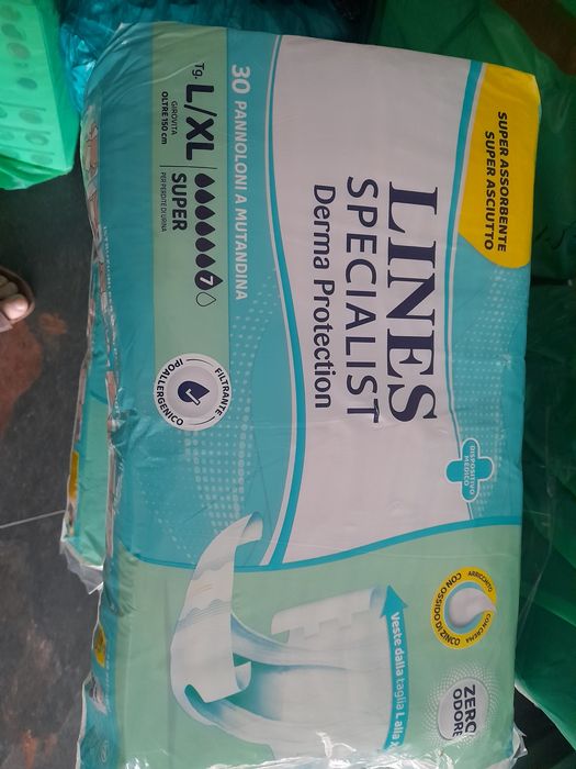 Pampers lines specialist derma protection marime LXL pentru adulti
