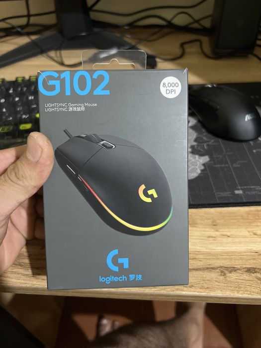 Logitech G102 Original mishka (kompyuter sichqonchasi)