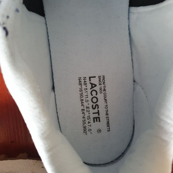 Кросовки Лакоста