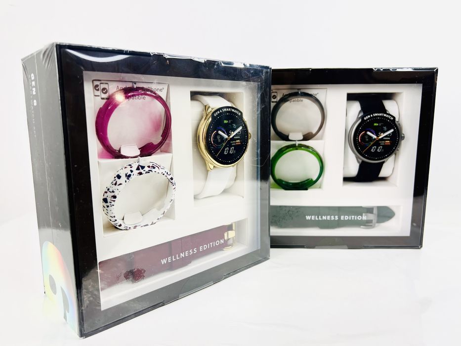ПРОМО! НОВ! Fossil Gen 6 Wellness Edition Bumper Set 2г. Гаранция!