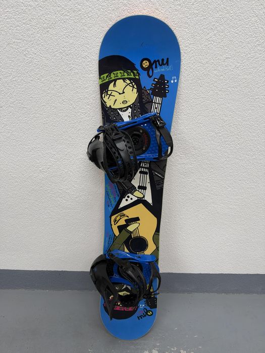 placa snowboard gnu danny kass mini 125 cm
