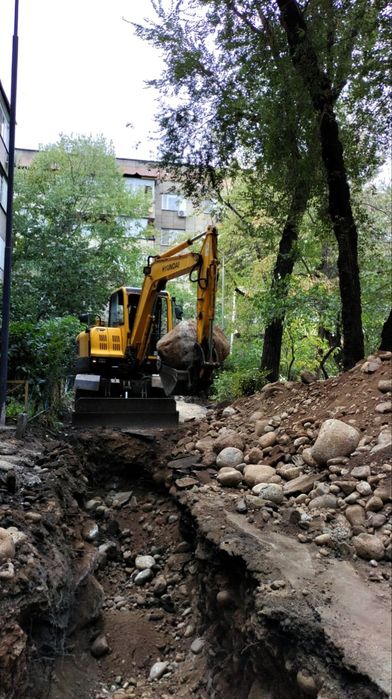 Услуги экскаватора Hyundai 55 (гидромолота)