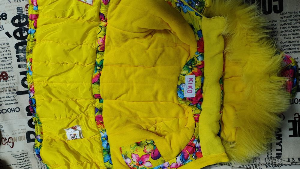 Куртка зимняя детская