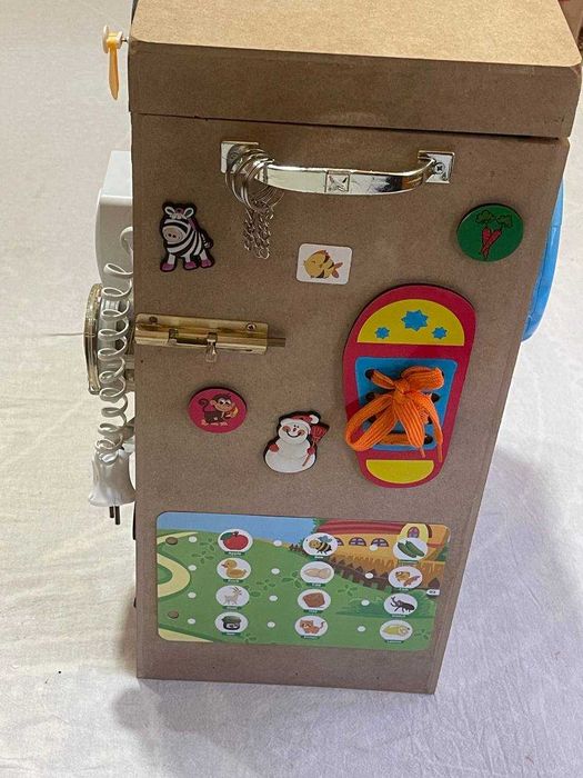 Сделаем детские игрушки бизикубы и бизиборды на заказ/ручная работа