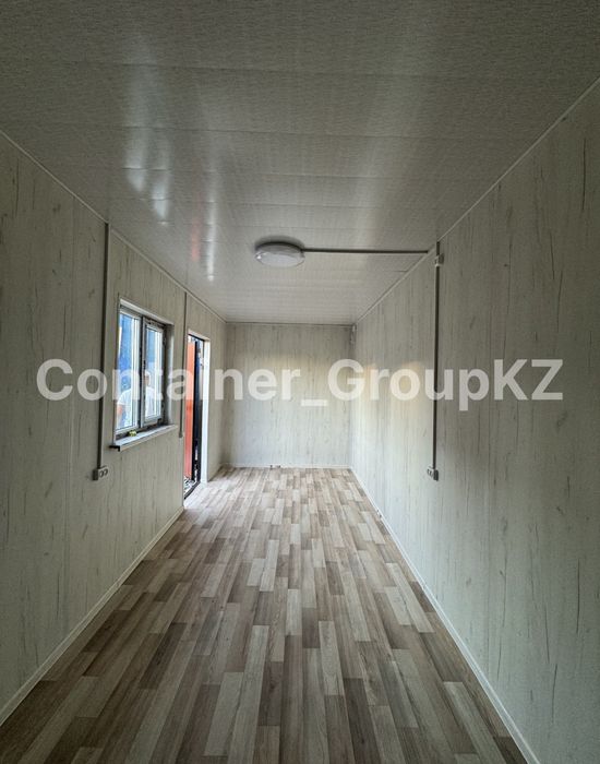 Утепленный контейнер 40 фут под жилье и под офис | КПП пост охраны.