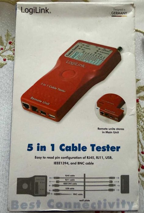 Tester cablu 5 in 1 LogiLink WZ0014
