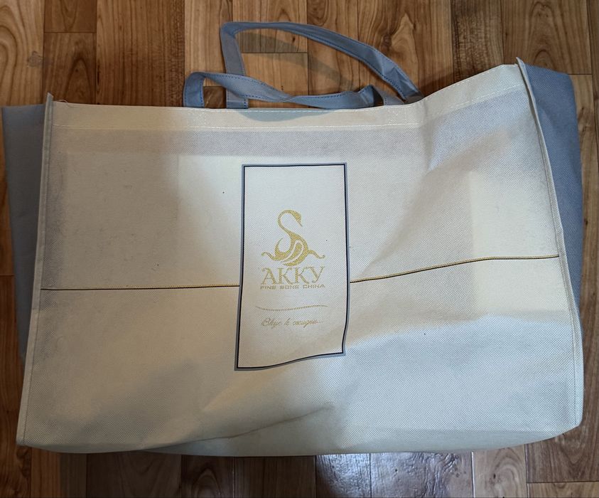 Чайный сервиз костяной фарфор Акку