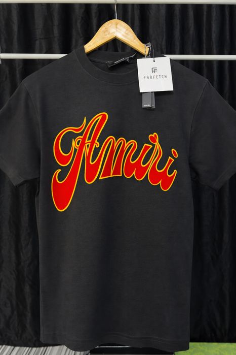 Tricou Amiri model nou 2026 logo brodat - marimi s - xxl