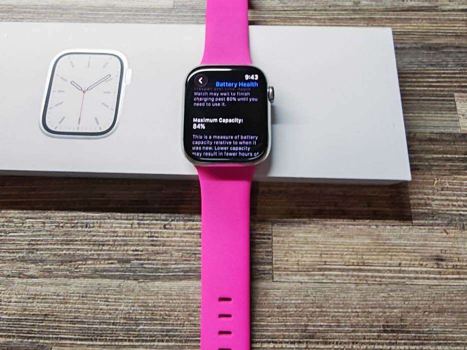 Apple Watch 7 45 mm Stainless Steel LTE