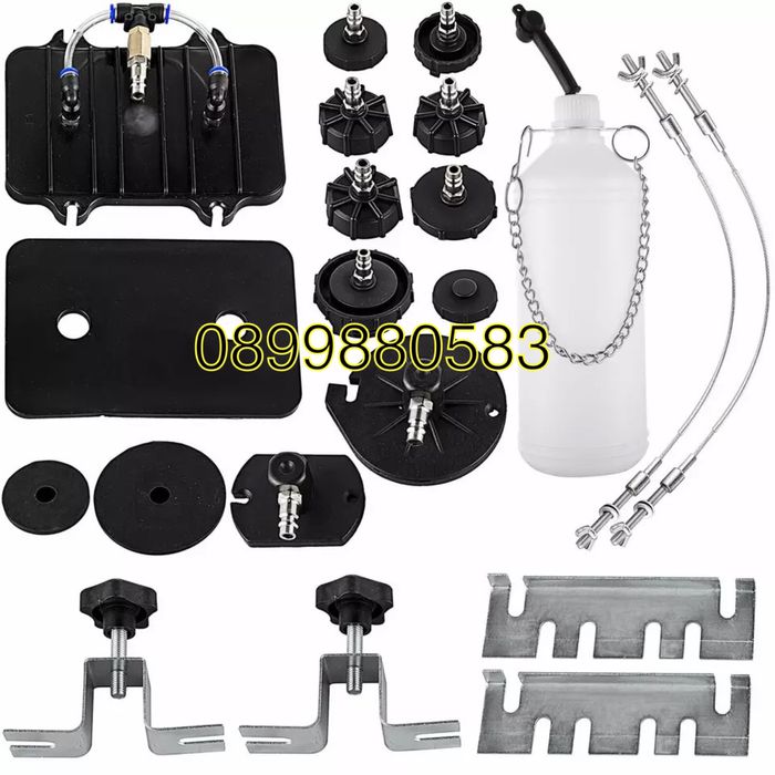 Комплект за смяна на спирачна течност + капачки Hawek