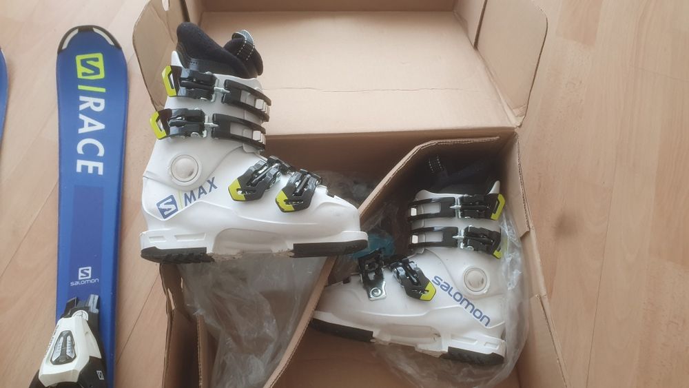 Clapari, schiuri, Salomon Race JR. 110 + Salomon S Max 19