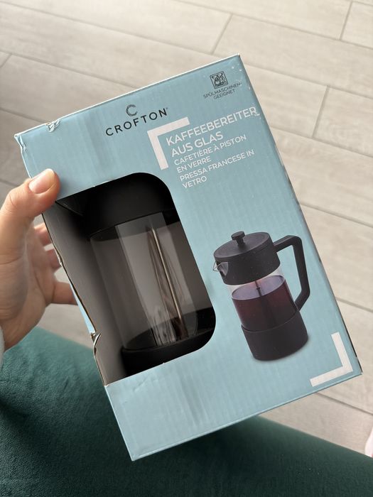 Vand cafetiera din sticla