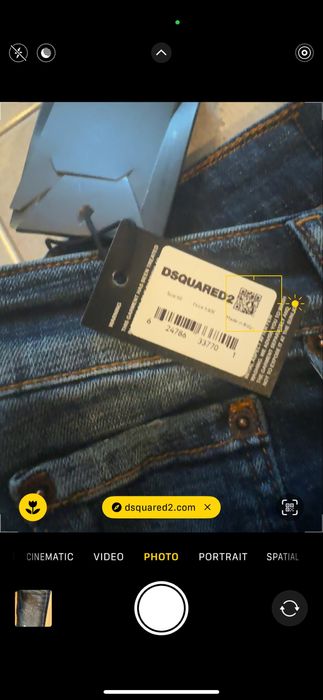 Dsquared2-Чисто нови оригинални мъжки дънки Л/52