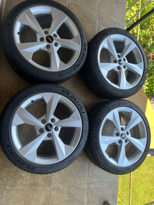 Jante 18 Audi A3 echipate iarna Michelin 225 40 R18 dot 2024