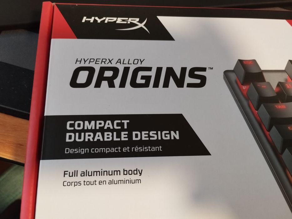 Tastatura mecanica Gaming HyperX Alloy Origins Red Switch RGB