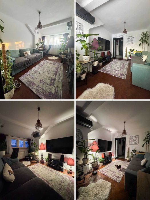 Apartament renovat cu 2 camere in vila cu curte in zona Domenii