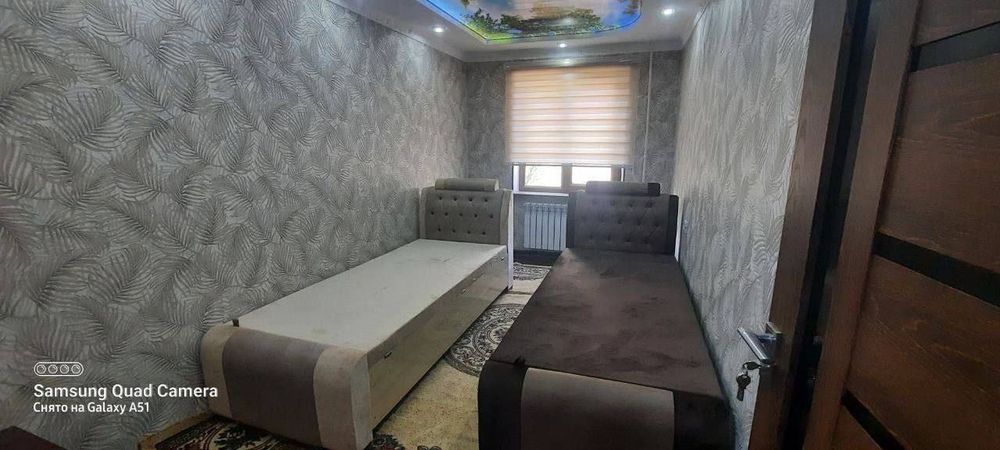 Сдается 3х комнатная квартира
С обстановкой люкс в горде Алмалыке