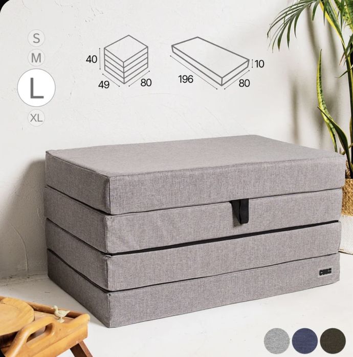 Бескаркасные раскладные матрасы