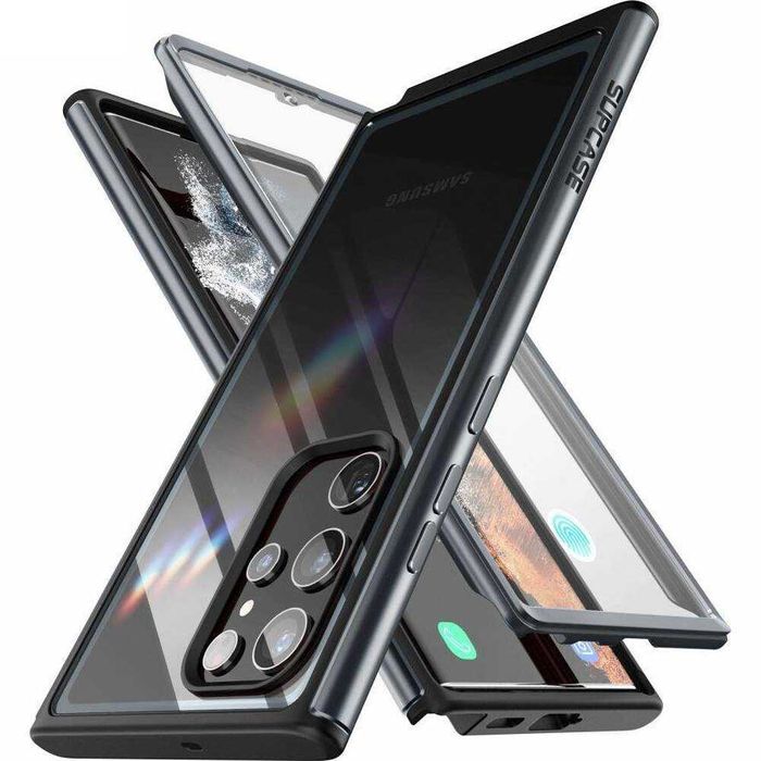 Huse premium +Folie ecran SAMSUNG Galaxy S22 Plus 5G S23 Ultra S24 S25