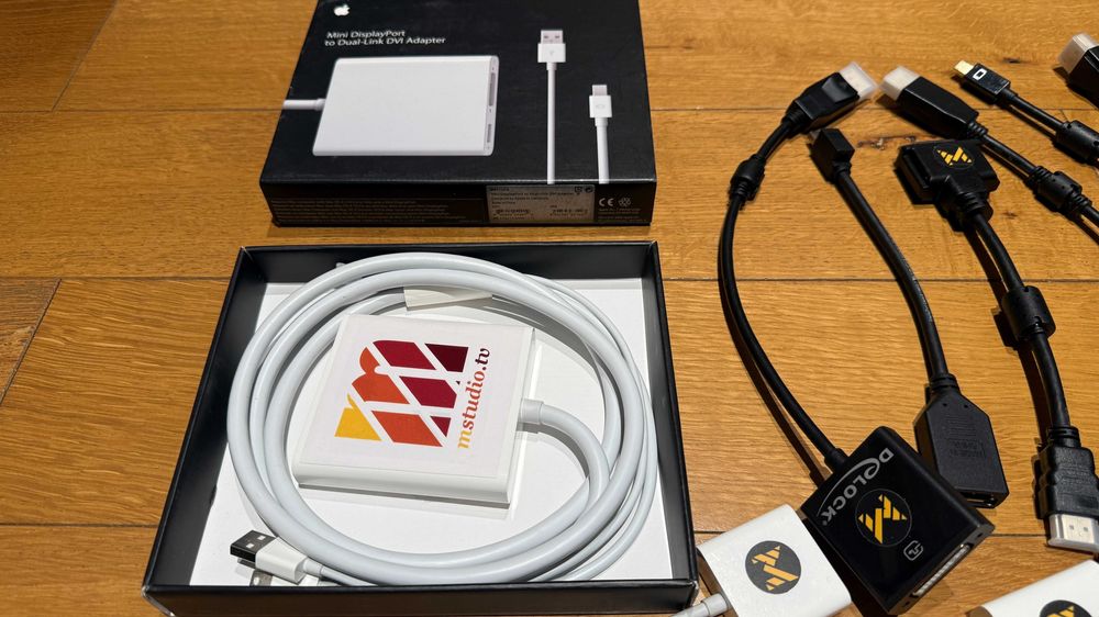 Adaptoare Video Pro: Apple, PNY, Accell, DeLOCK, MiniDP Dual-Link DVI