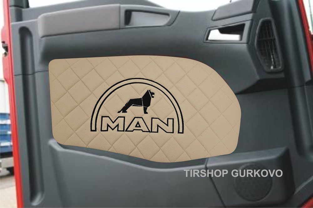 Кожени кори за врати MAN TGA / TGL различни цветове