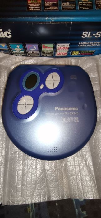 CD player portabil Panasonic Made in Japan, la cutie