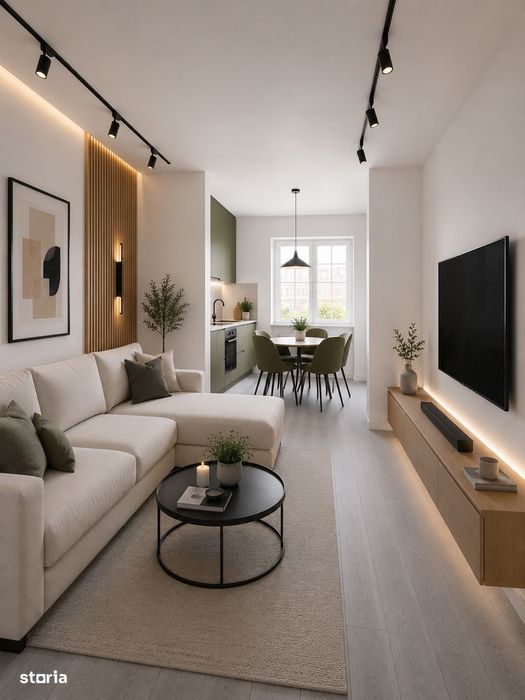 Studio 2 camere Hamilton Residence Chiajna Militari |Bloc nou| Scara 1