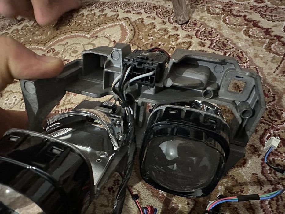 Фара левое лед заводсое