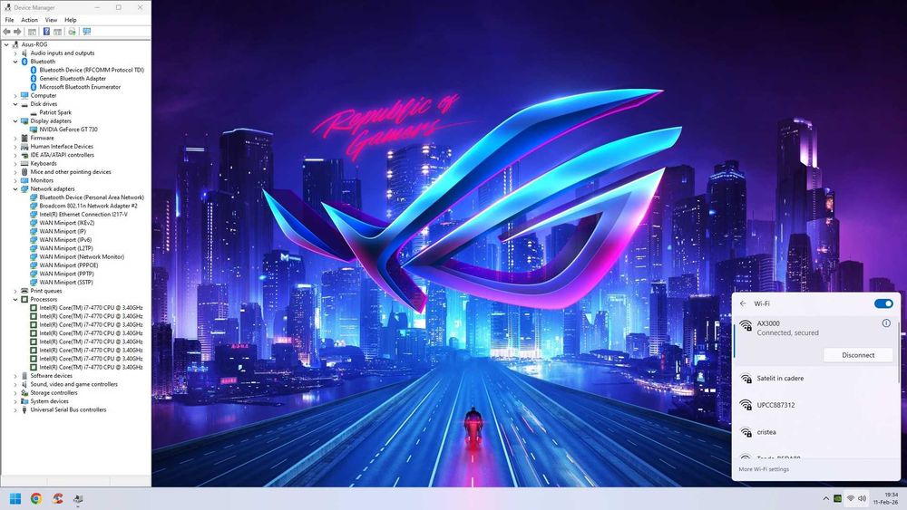 KIT i7-4770+Placa Asus+16GB+Cooler Noctua+WiFi+BT !! CA NOU !! 500lei