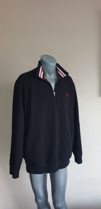 POLO Ralph Lauren Half Zip 3/4  Knit  / XL ОРИГИНАЛ! Мъжко Горнище