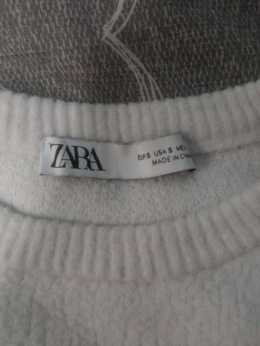 кофта zara шерстяная
