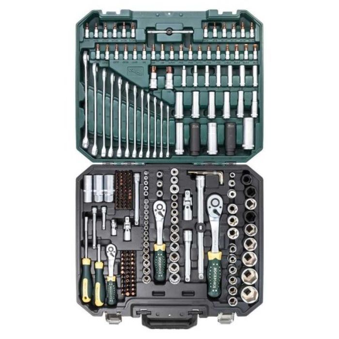 Гедоре 216 части 1/2'', 1/4'' и 3/8'' RockForce Premium