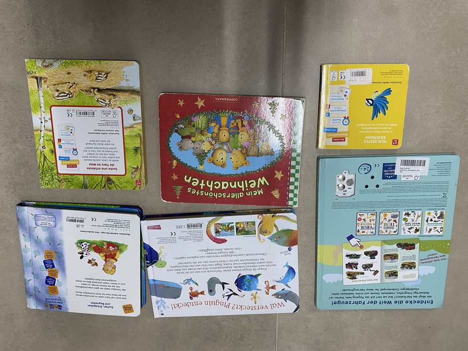 Книжки за малки деца с музика и на немски