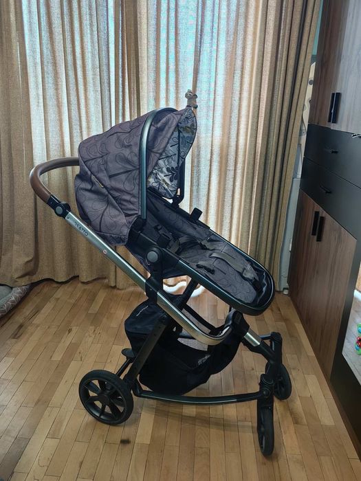 Комбинирана бебешка количка 3 в 1 Cosatto - Giggle Trail, Fika forest