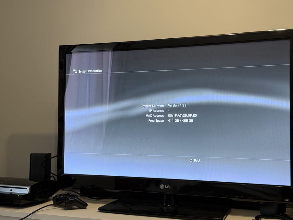 Sony PlayStation 3 PS3 FAT – 500 GB (Model CECHK04)