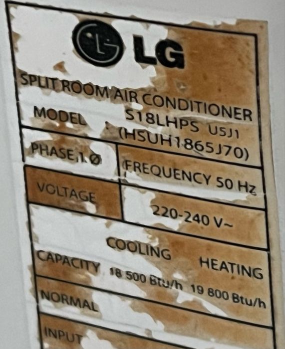 Кондиционер LG 18