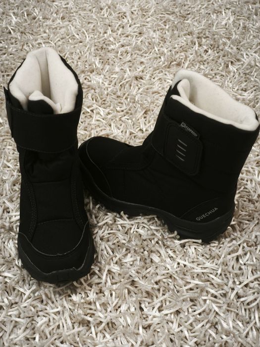 Ghete/Cizme iarnă/zăpadă impermeabile Quechua, copii mărimea 32