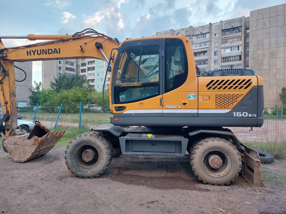 Услуга эксковатора колесный